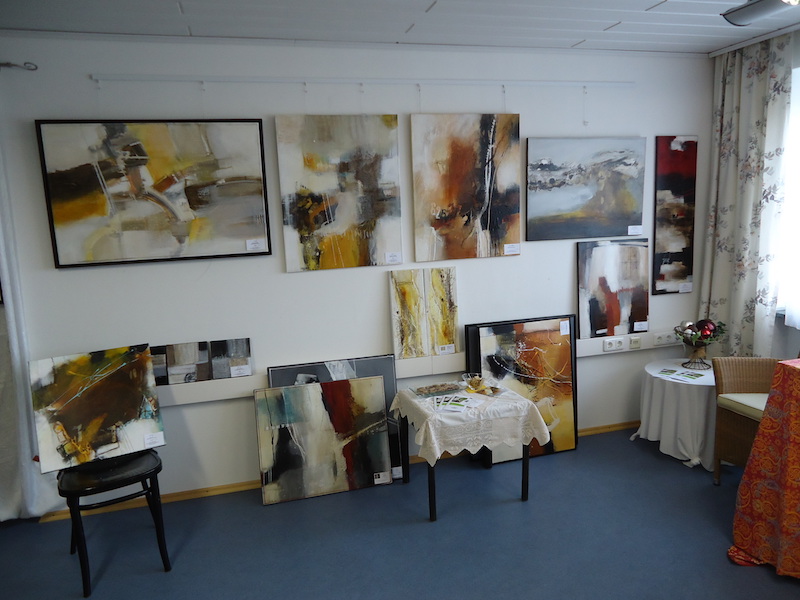 Einblick in Cilli Kreisches Atelier